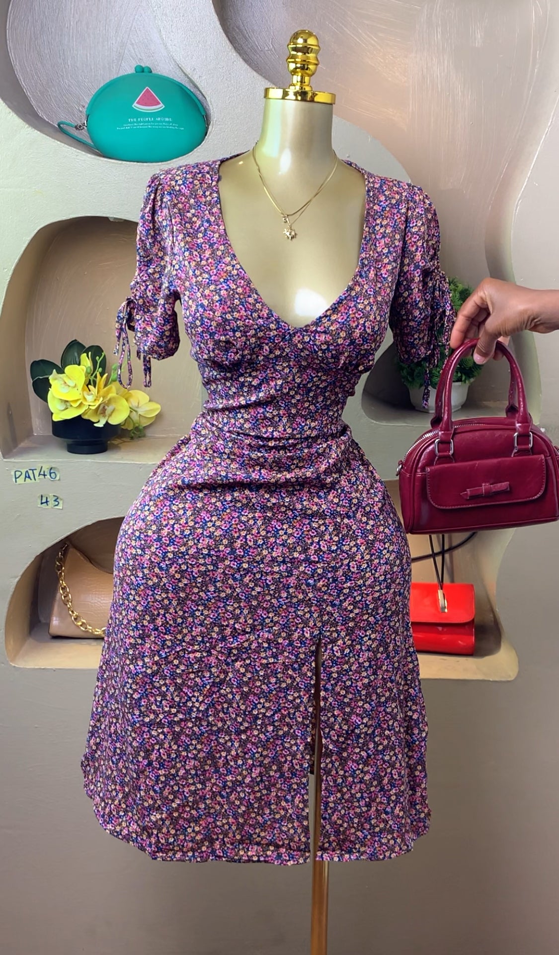 SIZE8 PAT46 Length43 (floral)