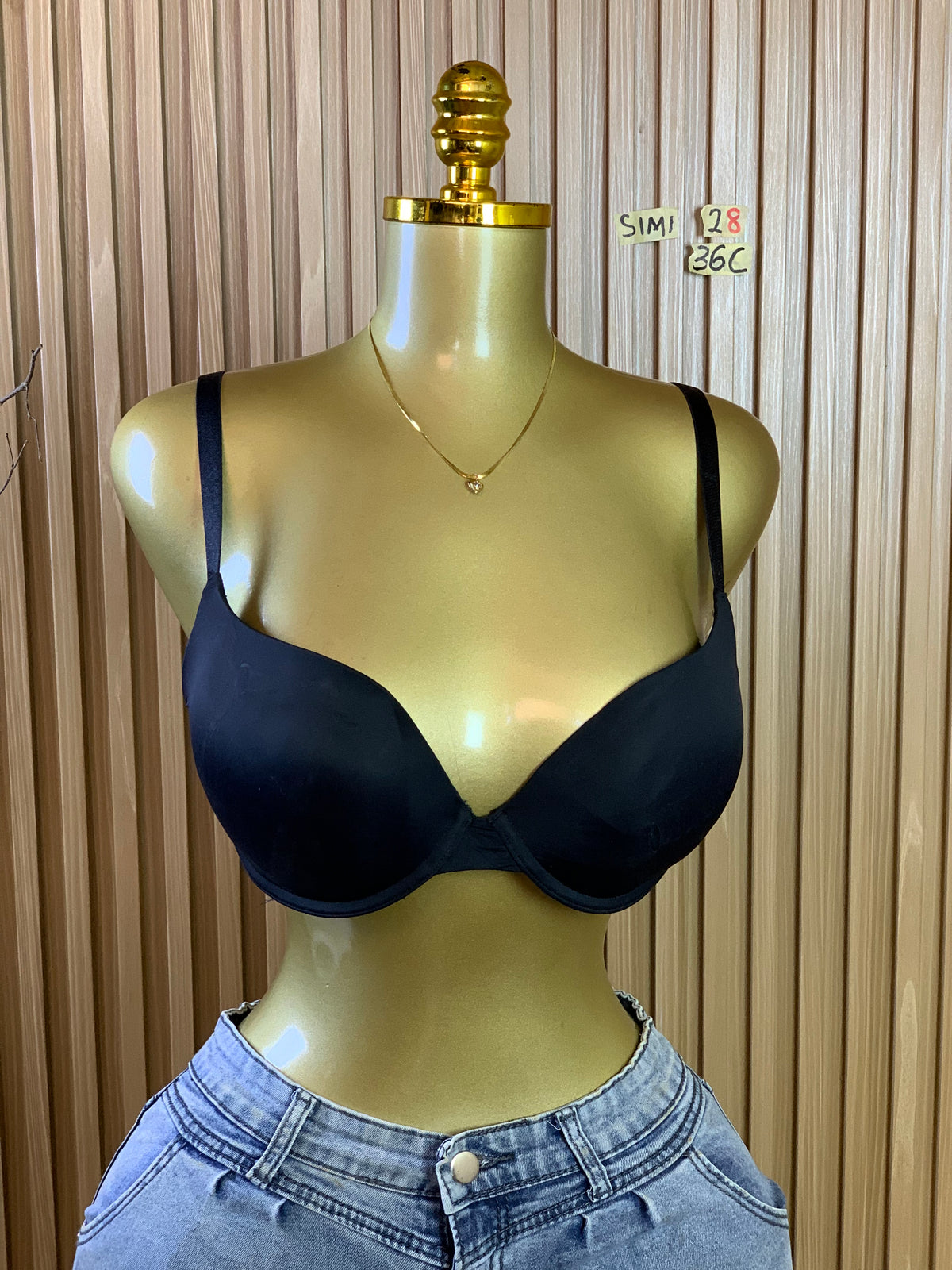 SIMI28 SIZE36C(Black bra only)