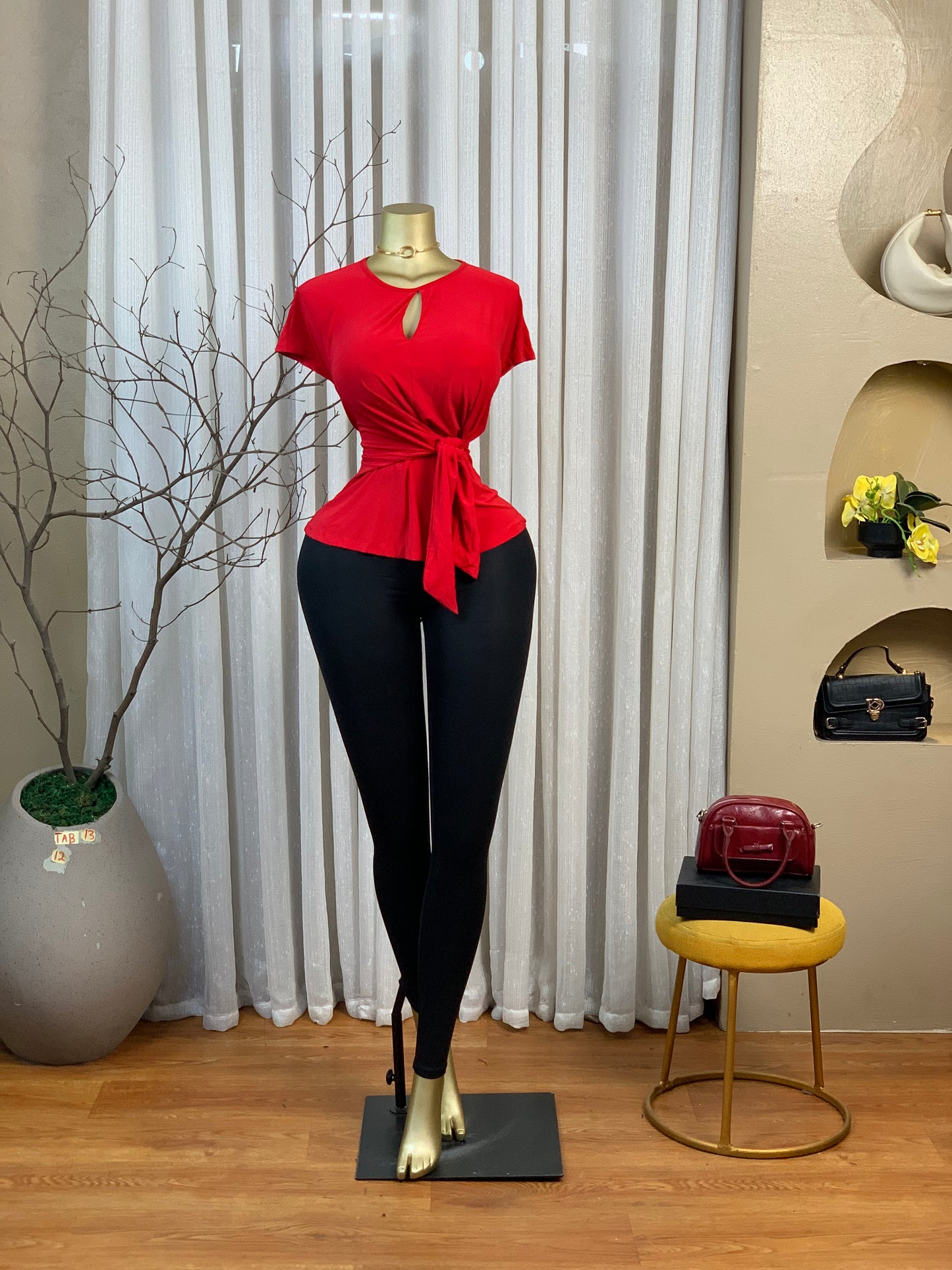 TAB13 SIZE12 Red TOP