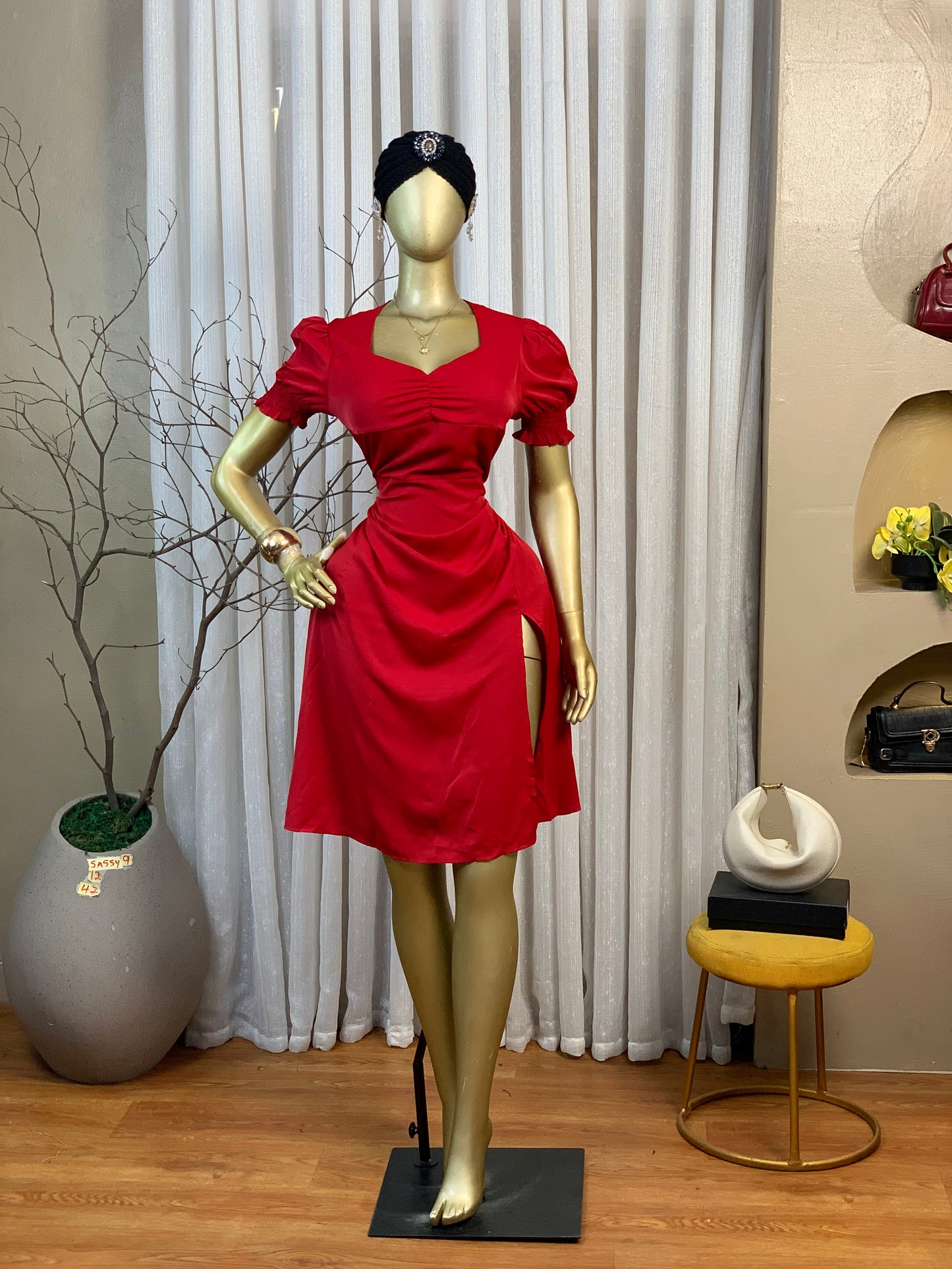 SASSY9 SIZE12 DRESS Length47