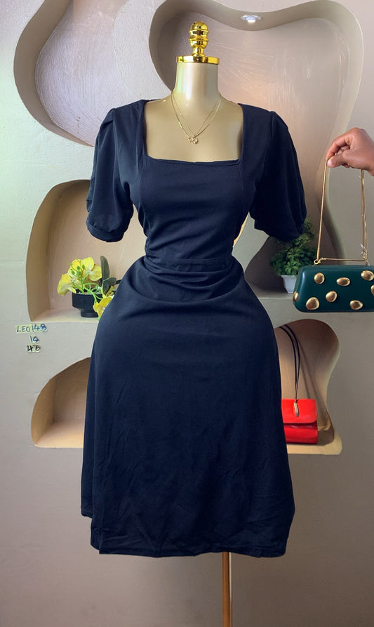 LEO148 BURGUY DRESS SIZE12 Length46