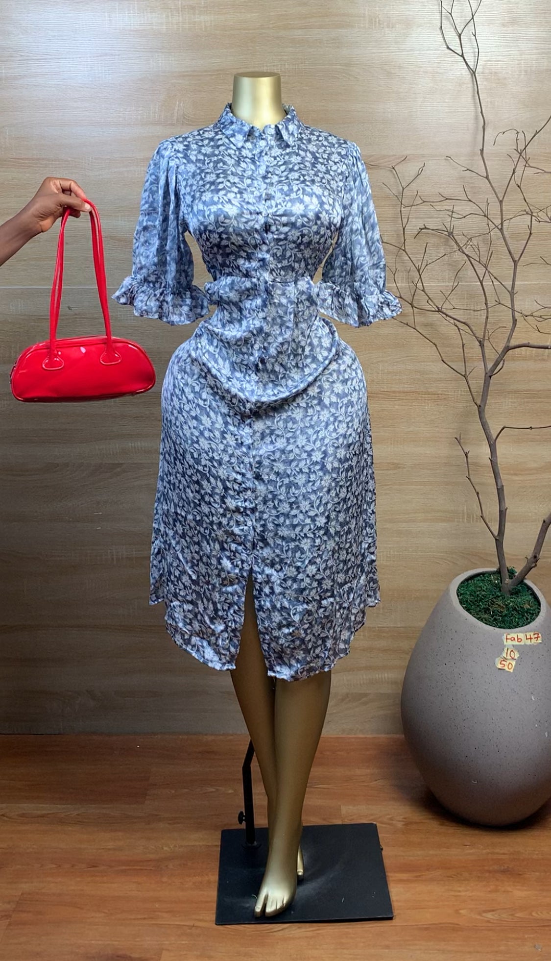 SIZE10 FAB47 DRESS Length50