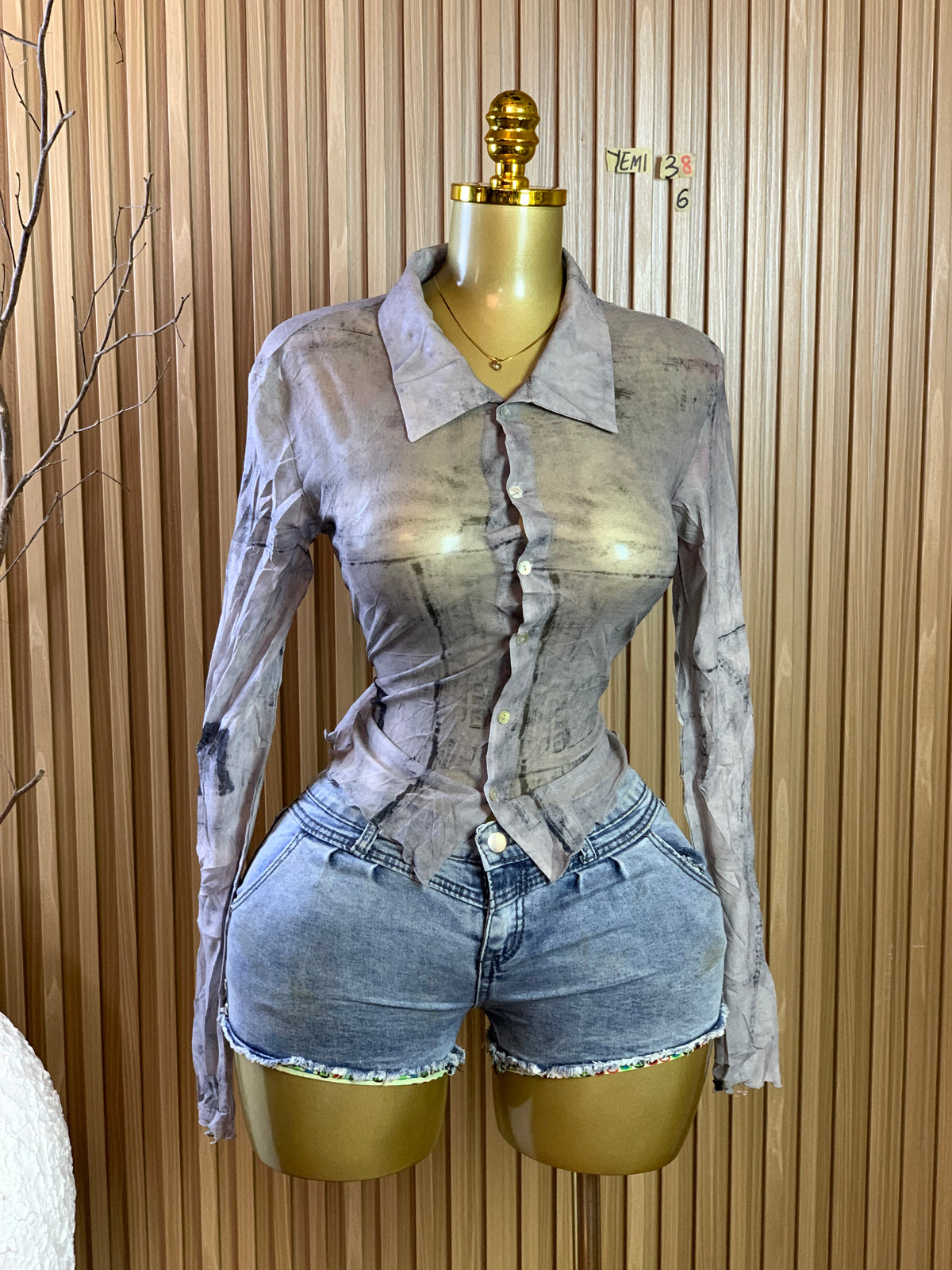 YEMI38 SIZE6(Mesh top)