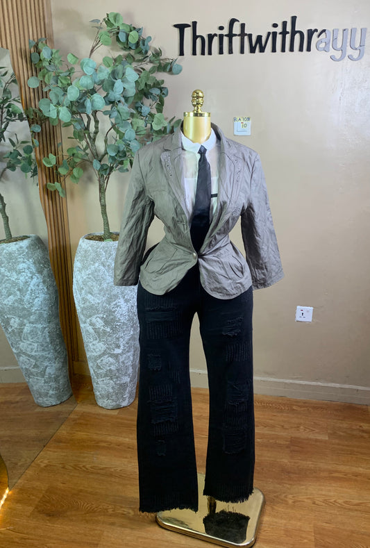 SIZE10 BLA108(Blazer only)(One button off)
