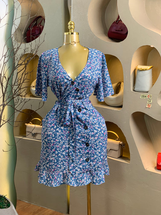 OYIN62 SIZE12 Floral DRESS Length36