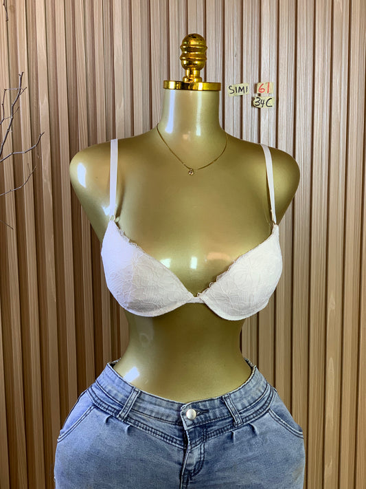 SIMI61 SIZE34C(White bra only)