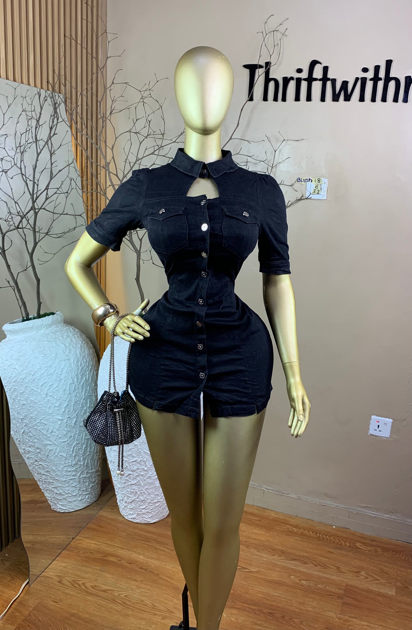SIZE6 BLUSH18 Length32