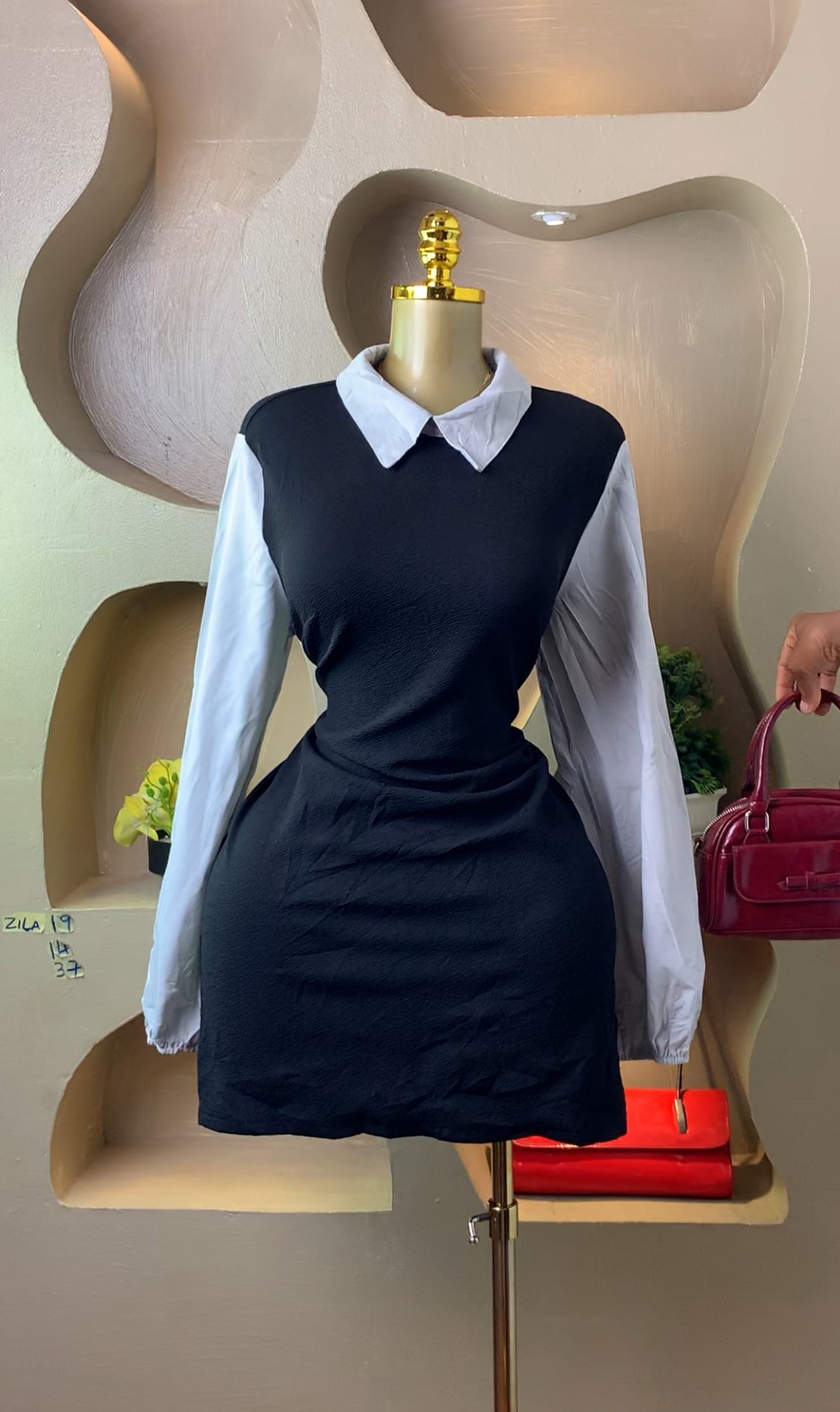 ZILA19 CORPORATE DRESS SIZE14 Length37