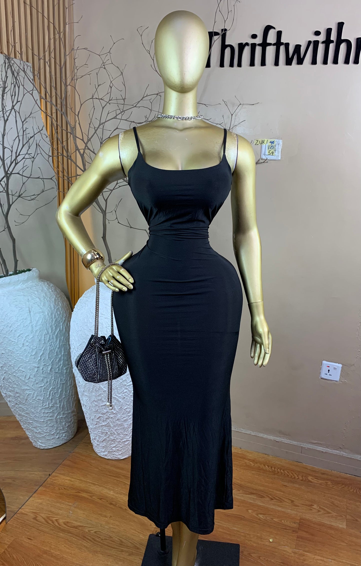 SIZE10 ZURI46 Length54(black)