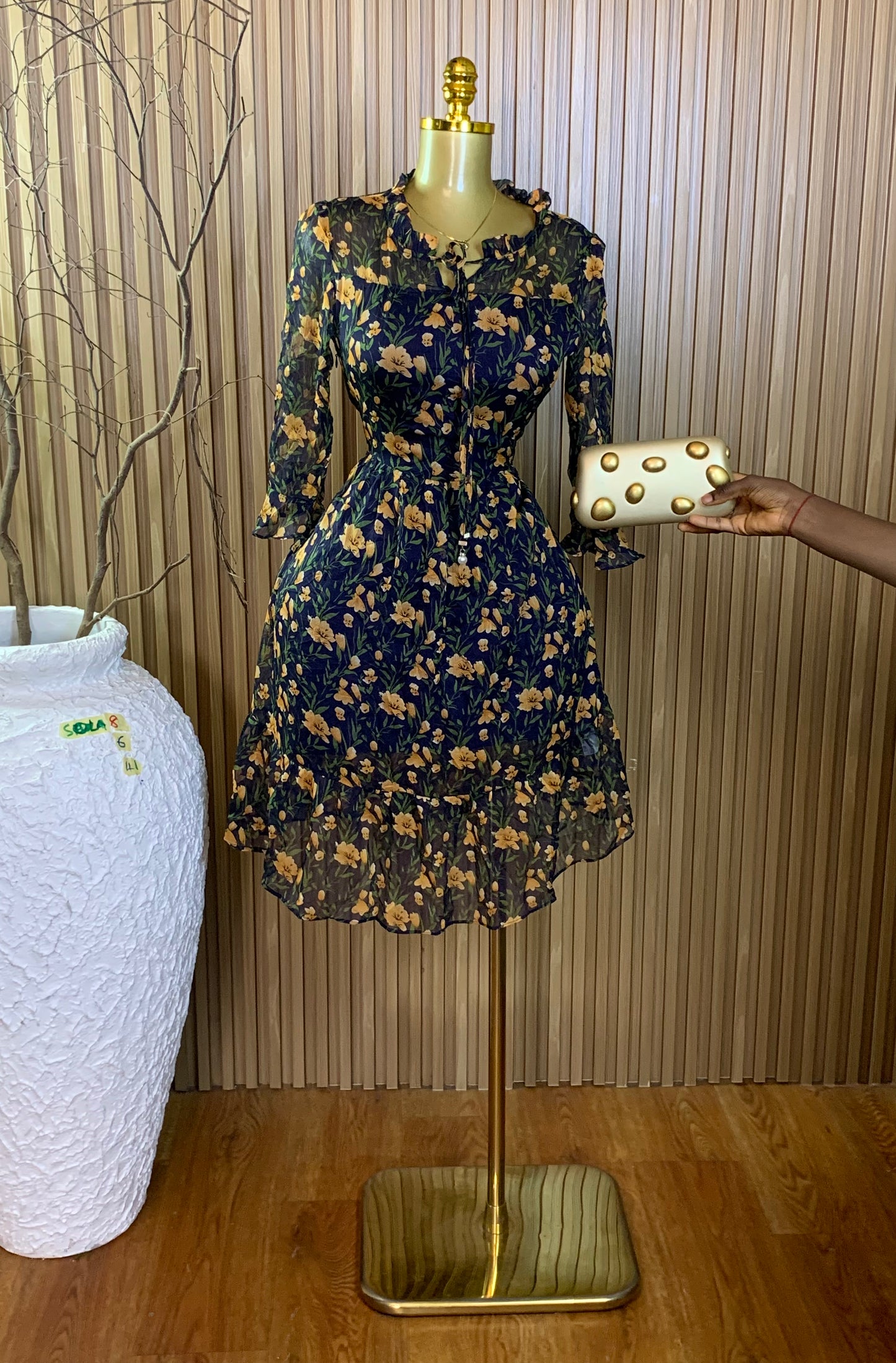 SOLA8 SIZE6 Length41 dress
