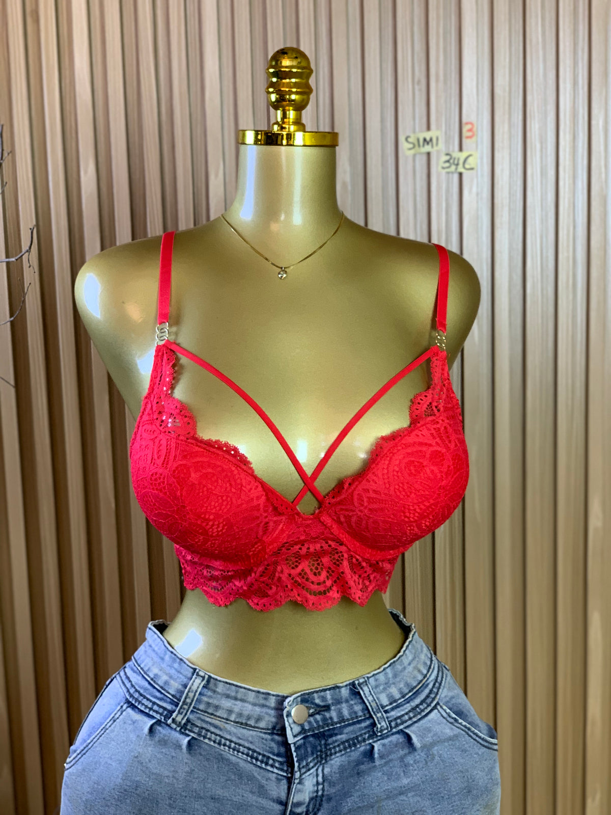 SIMI3 SIZE34C(Red Bra only)