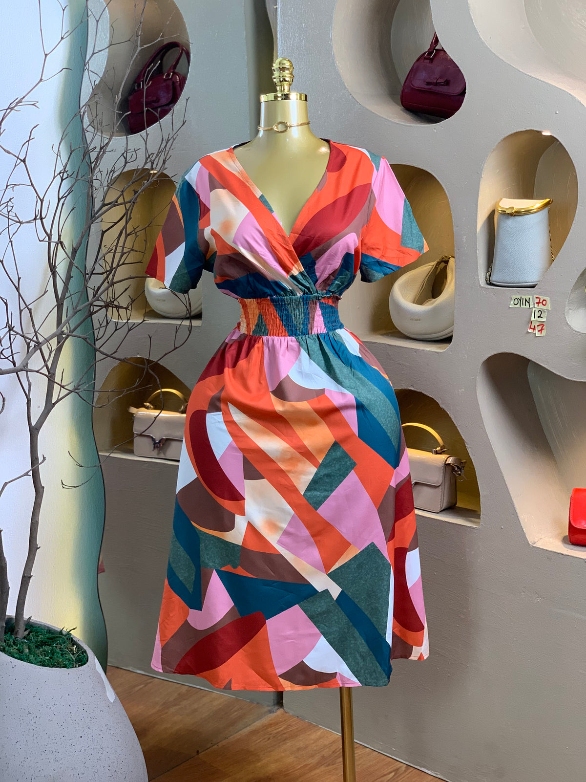 OYIN70 SIZE12 DRESS Length47