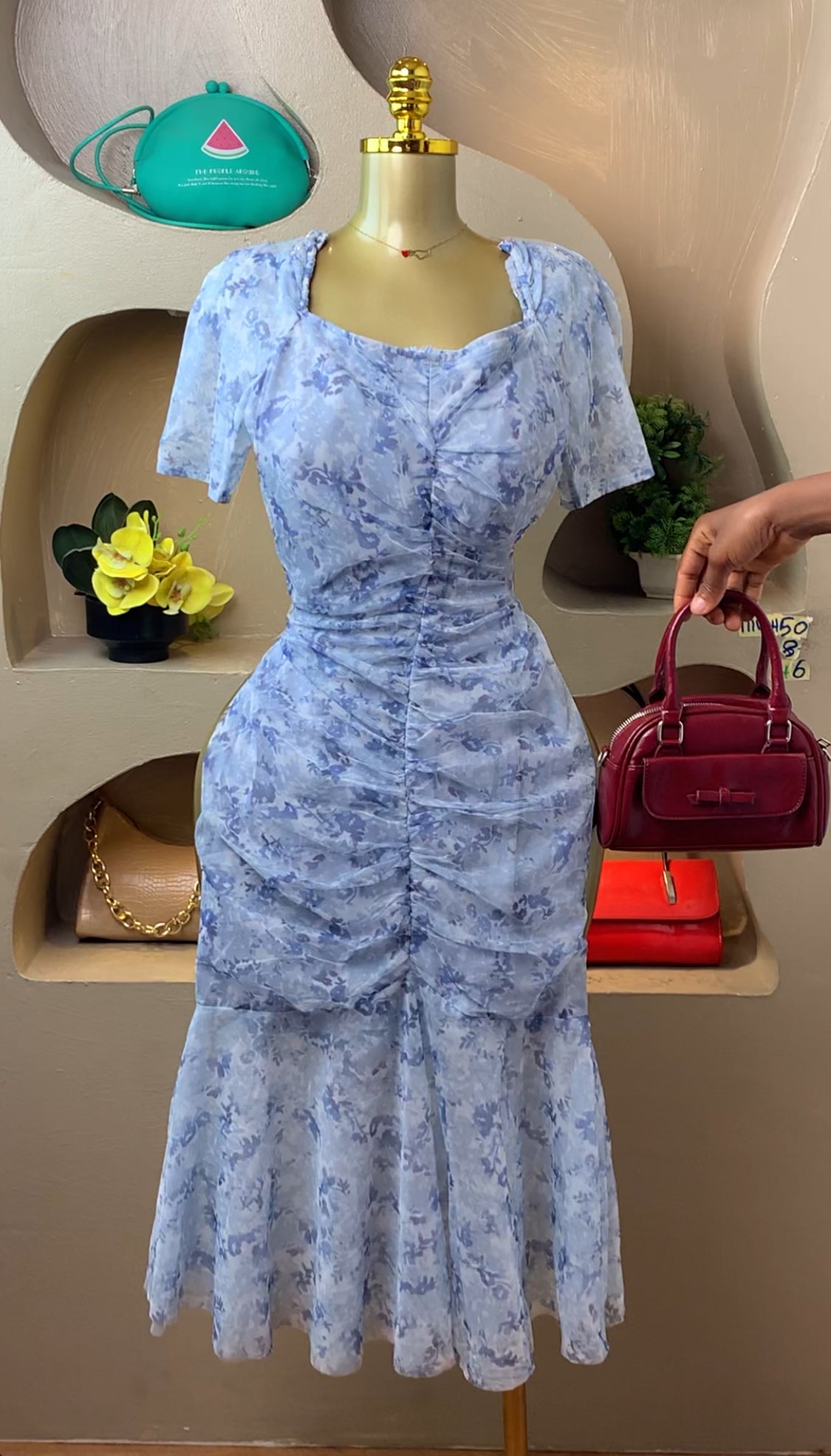 SIZE6 MUAH50 Length46 (blue )