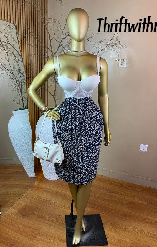 SIZE14 MSH75 PLEAT SKIRT ONLY Length27