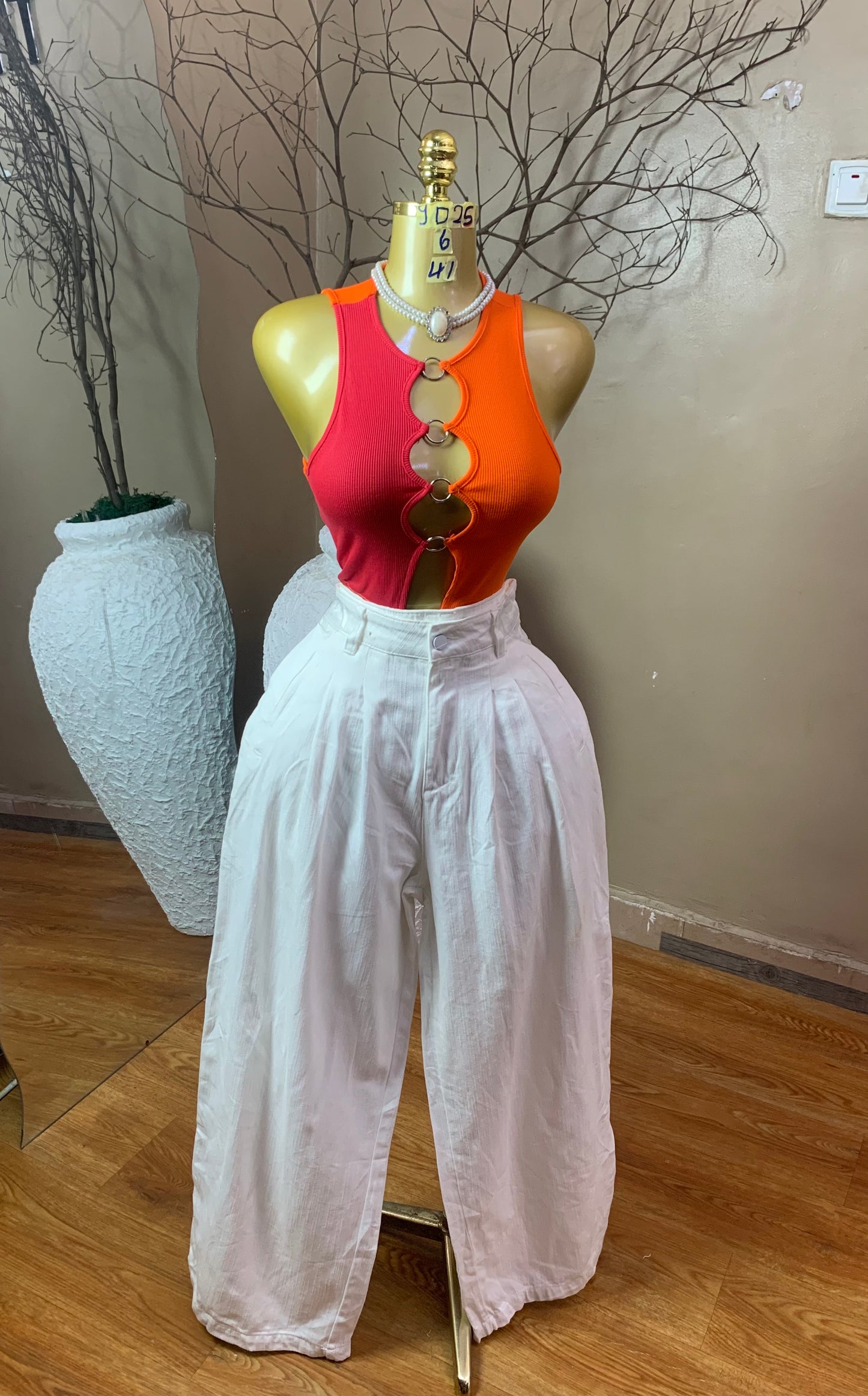SIZE6 YD25 Length41 (Jean only)(Little Stain)