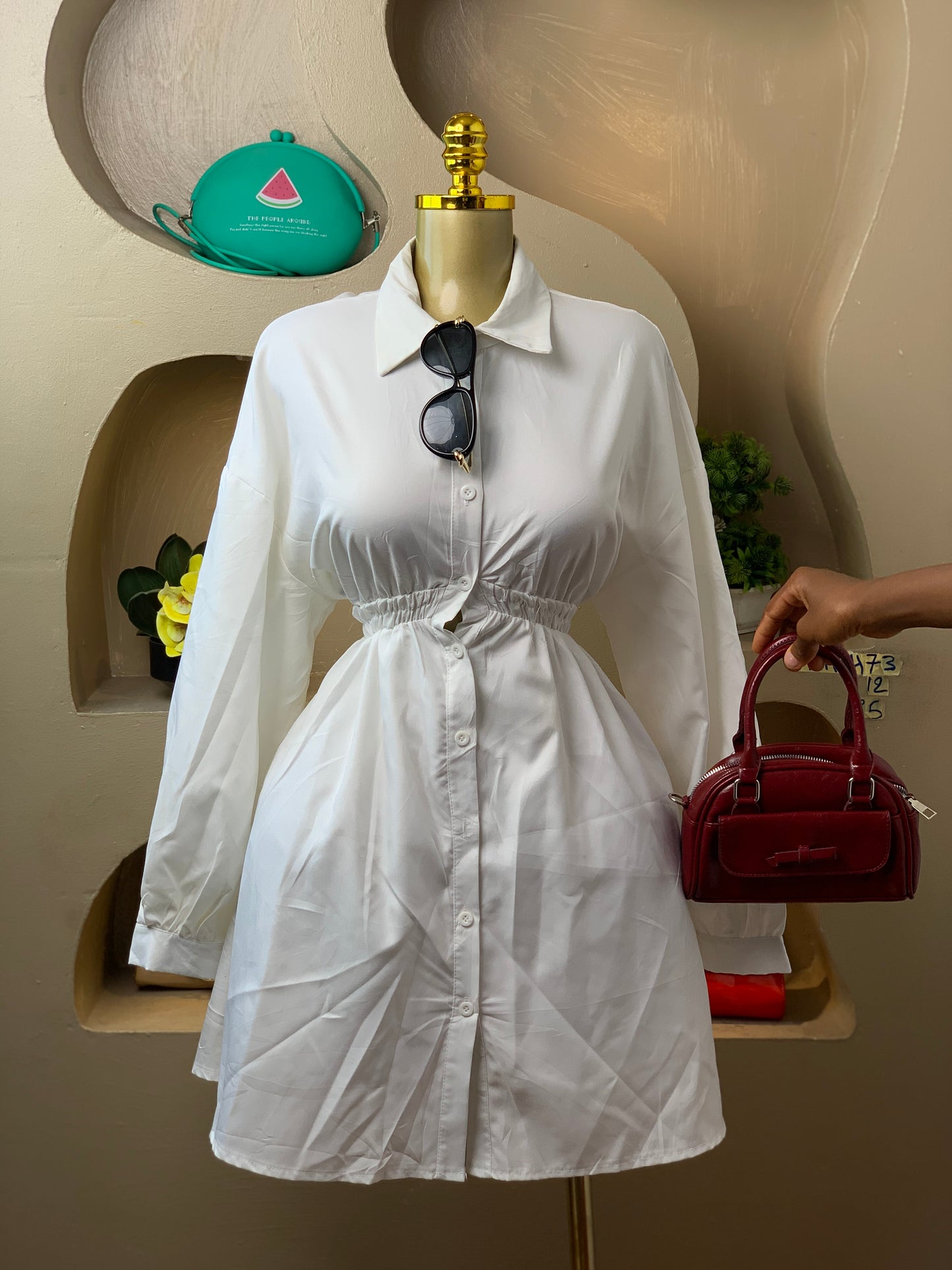 SIZE12 MUNCH73 Length35 (white)(stained)