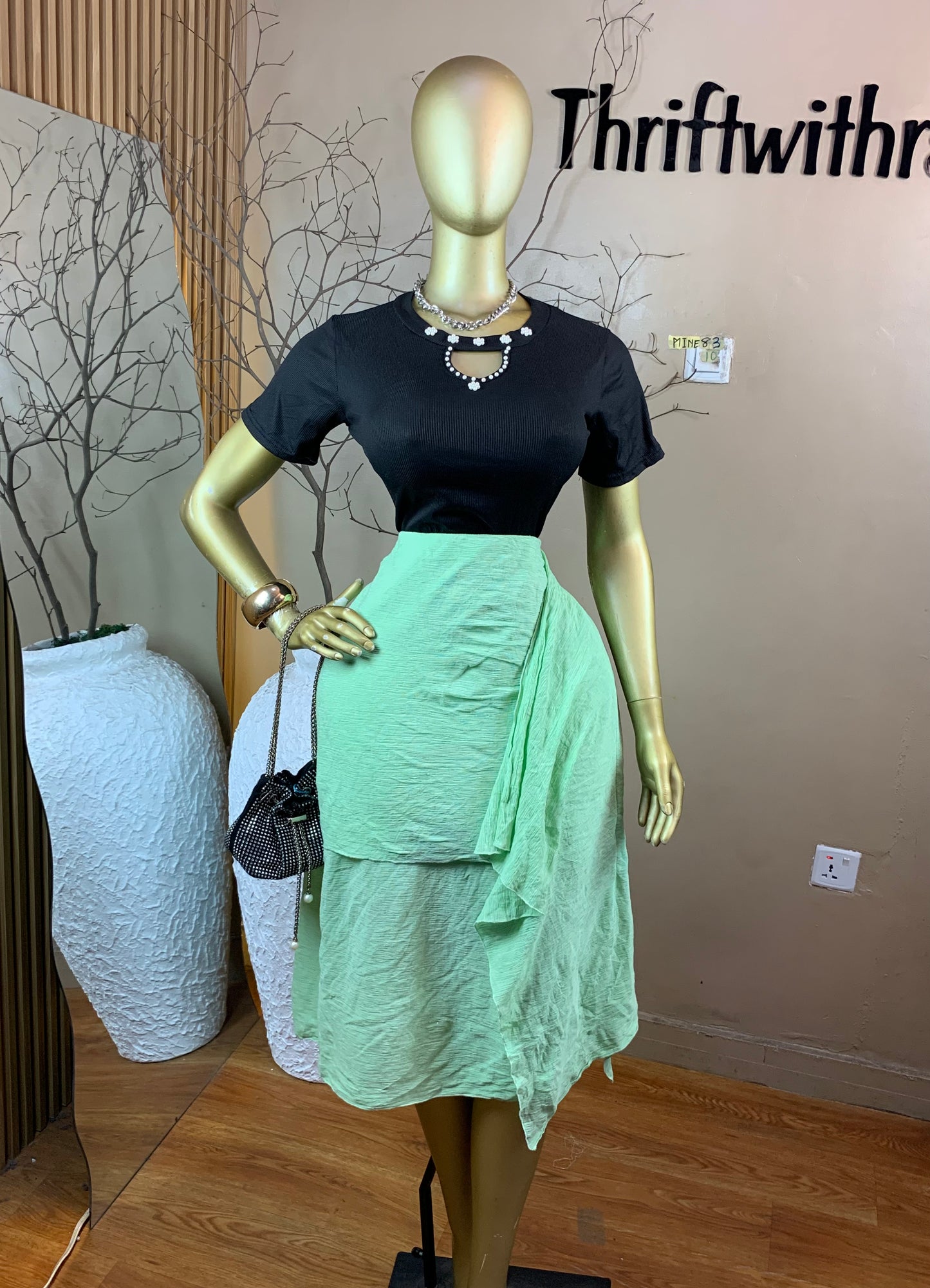 SIZE10 MINE83(Skirt only)(Little stain)