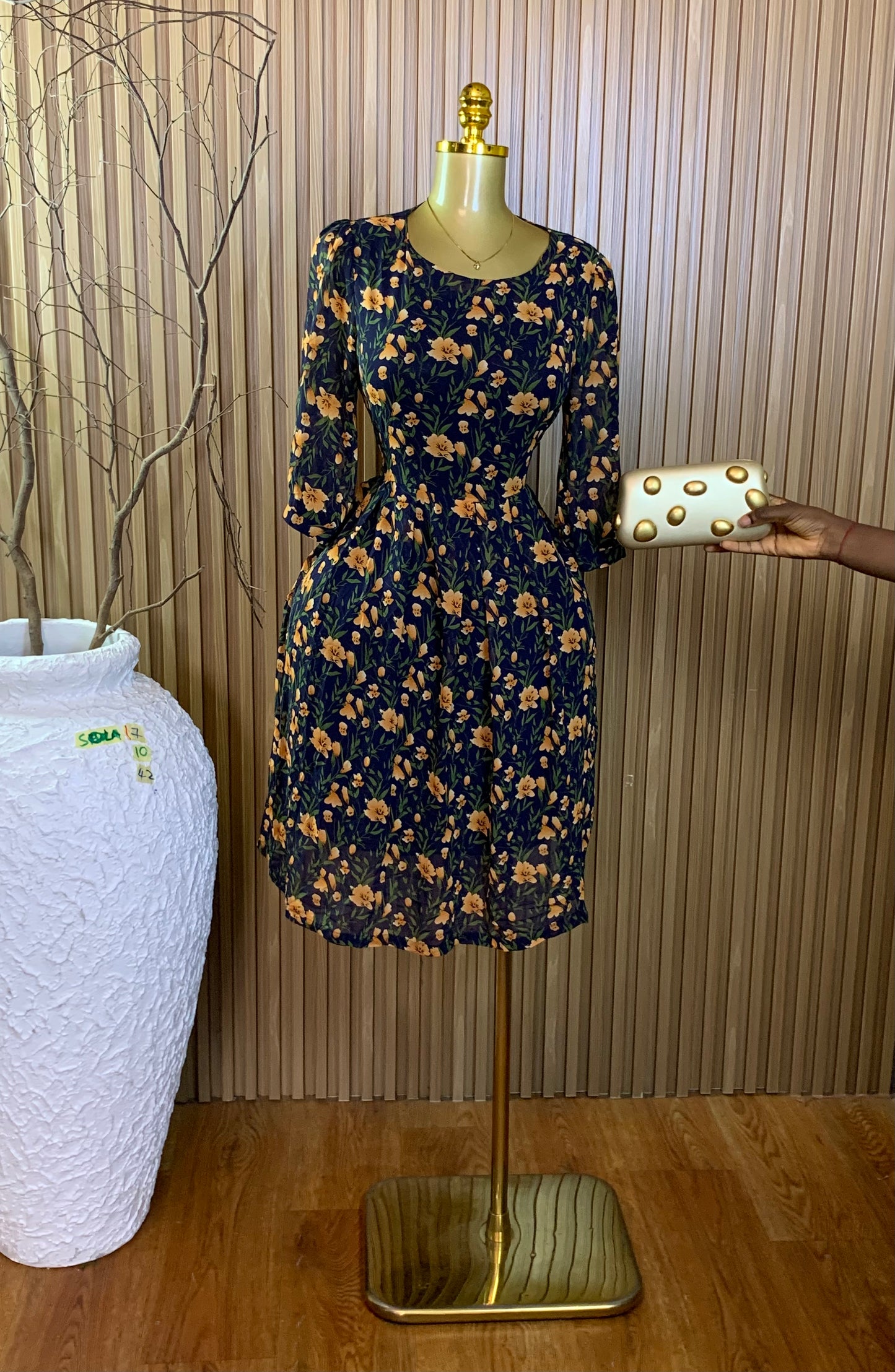 SOLA17 SIZE10 Length42 dress
