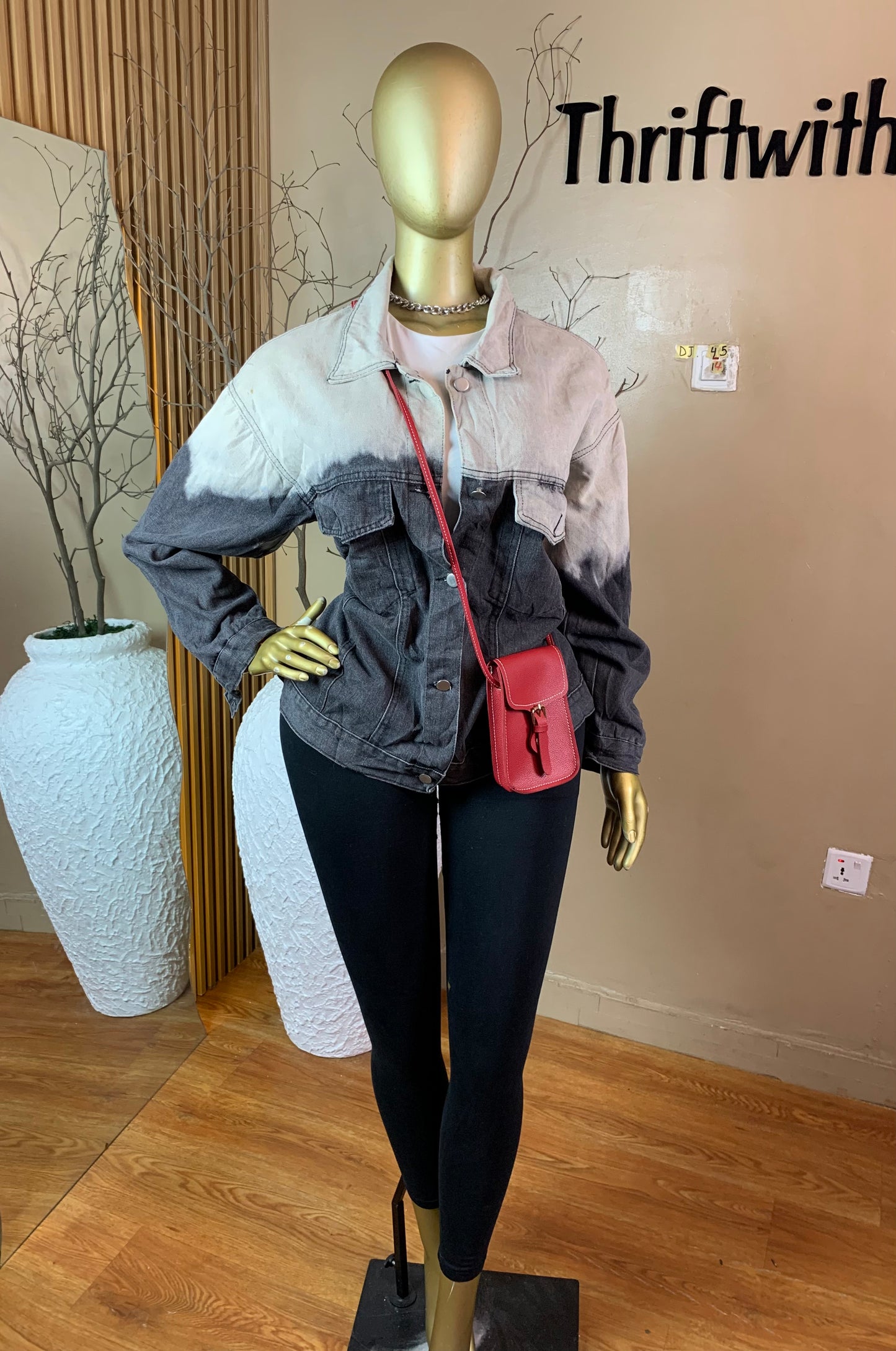SIZE14 Denim jacket045