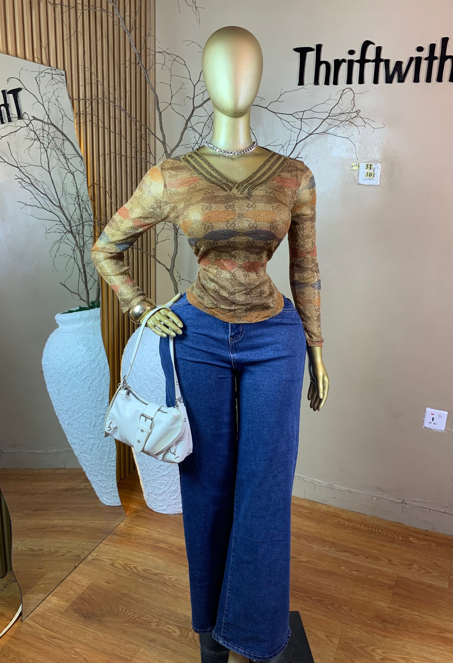 SIZE10 GIRL31 MESH TOP ONLY