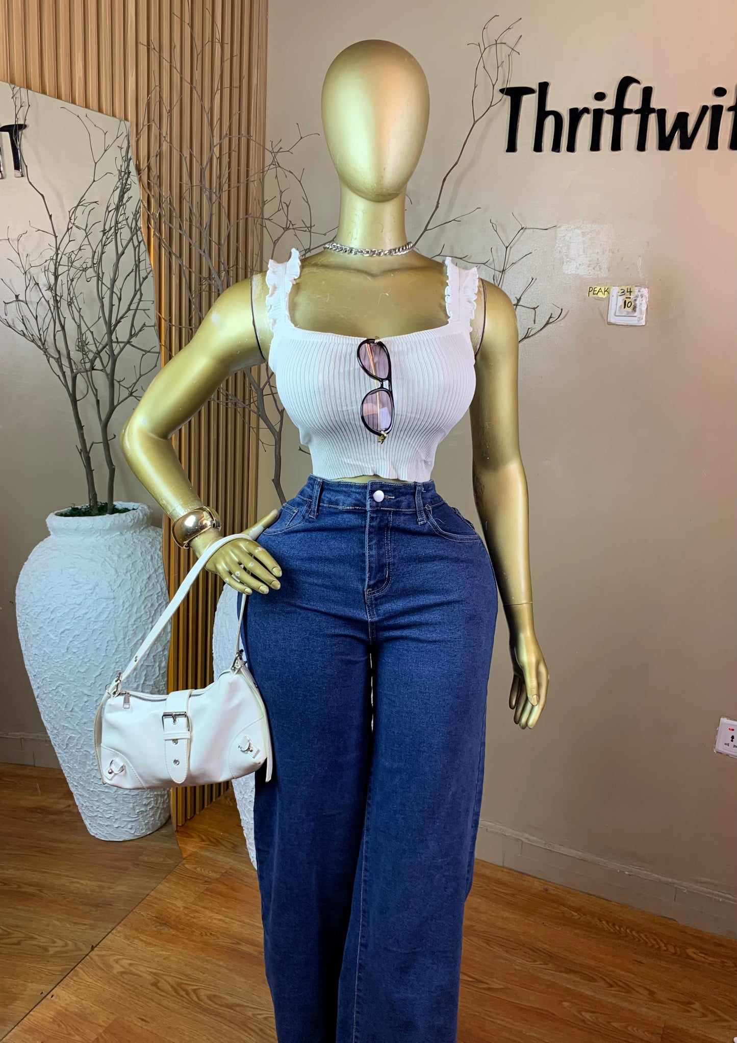 PEAK34 WHITE TOP SIZE10