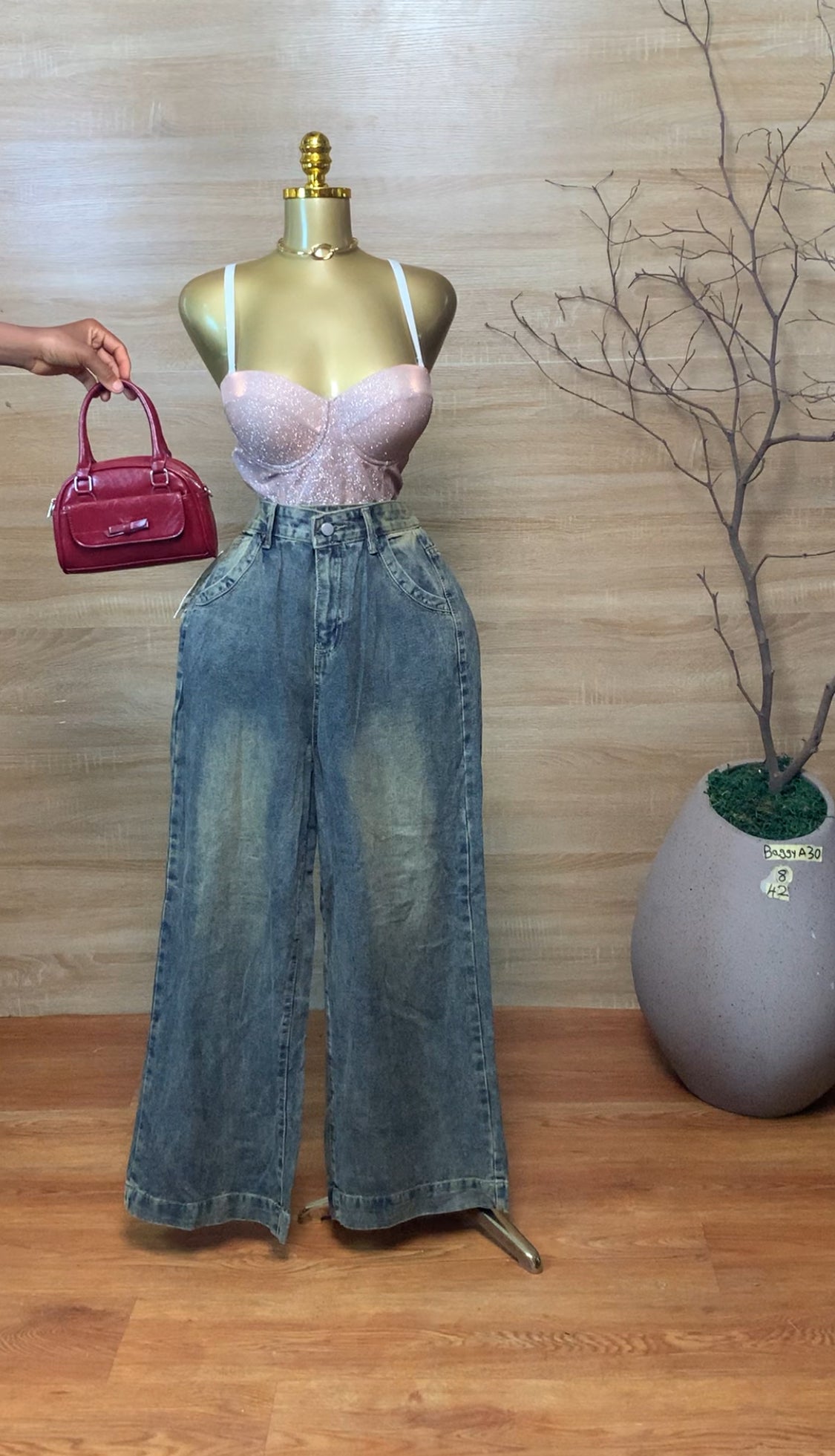SIZE6,8&10 BAGGYA30 Length42 Jean Only