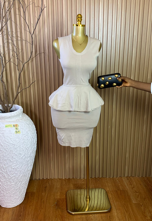 NINI48 SIZE8 Length39 bandage dress