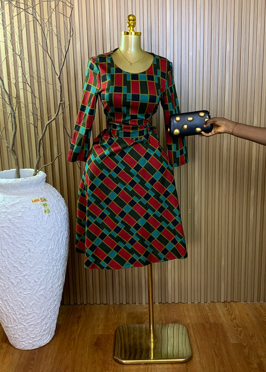 LADE54 SIZE10 Length45 dress