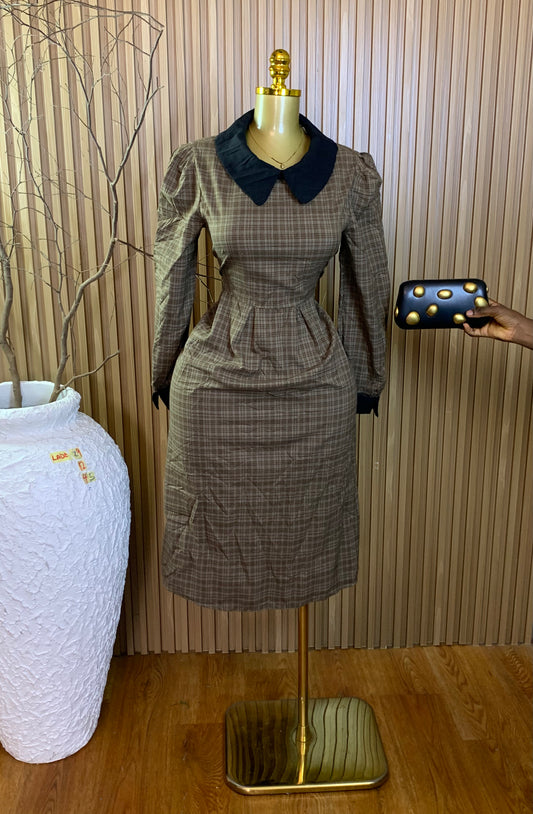 LADE29 SIZE8 Length45 corporate dress