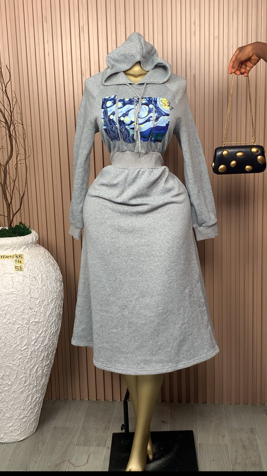 UK Size 14 Tiffany35 Brand New Two Piece Grey Length51