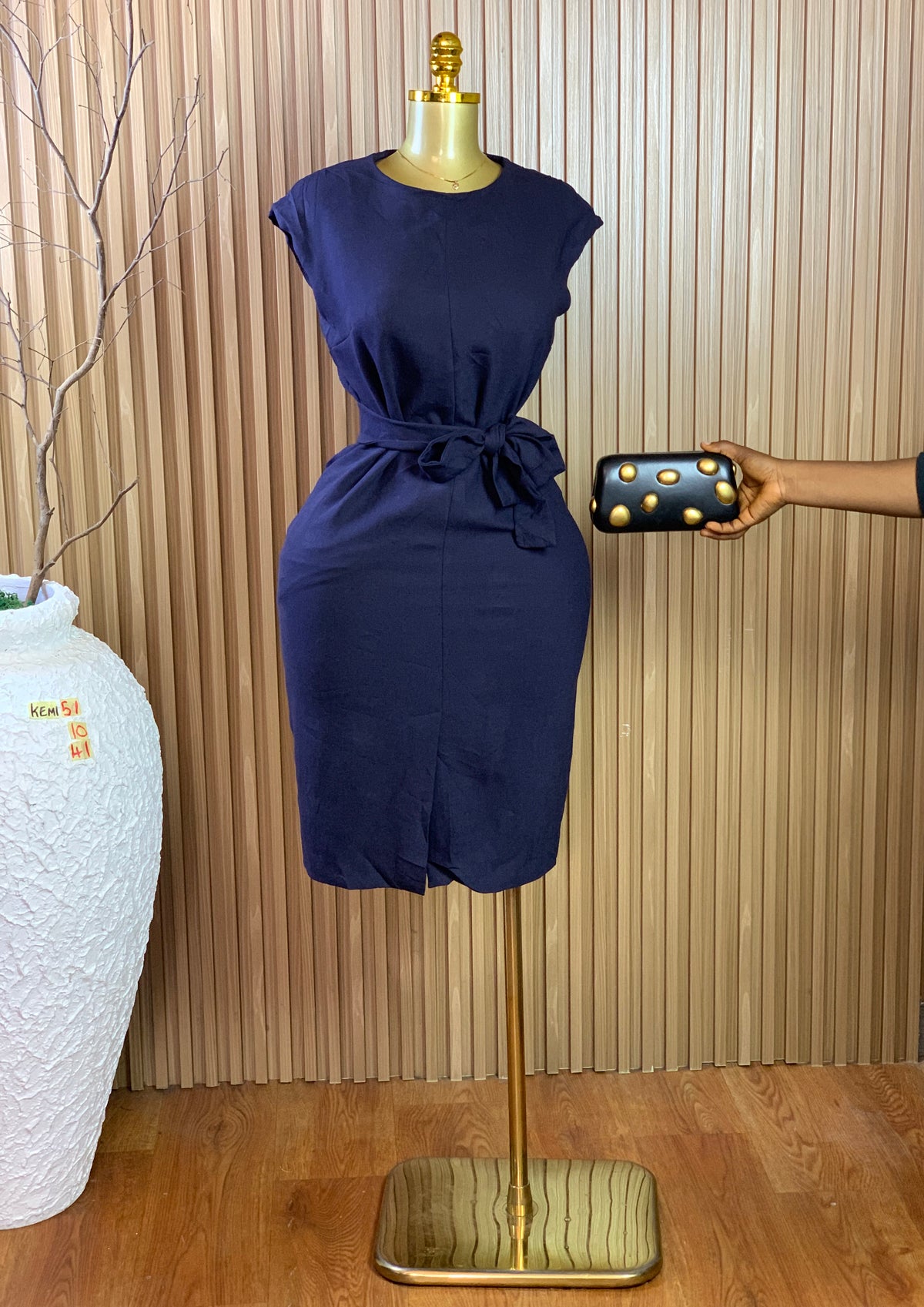 KEMI51 SIZE10 Length41 corporate dress