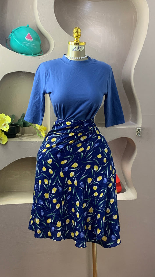 SIZE12 ZX34b (wrap skirt only)