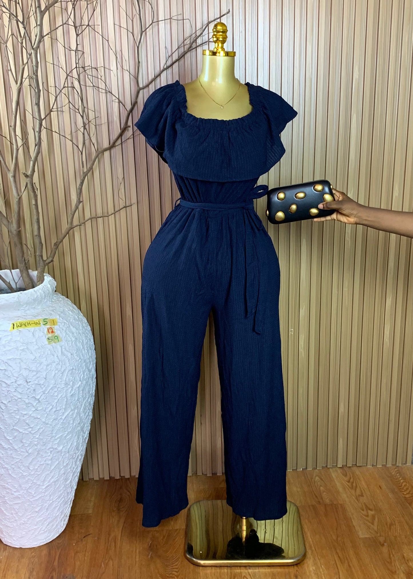 1WALK-IN51 SIZE12 Length59 Jumpsuit