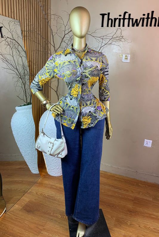 SIZE10 GIRL32 MESH TOP ONLY