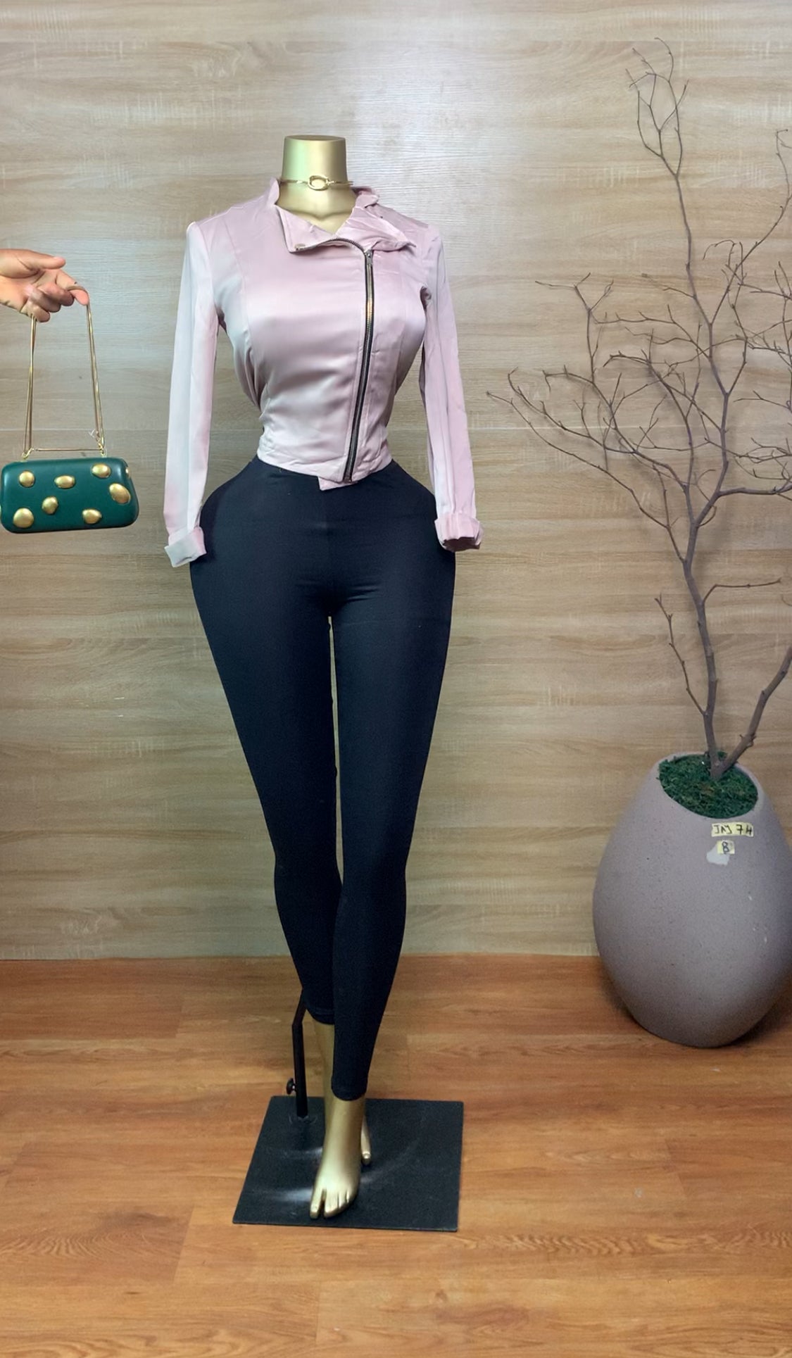 SIZE8 JAY74 Blush pink TOP