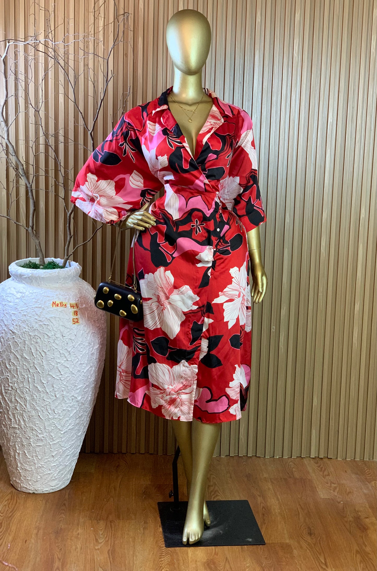 NELLY41 SIZE18 Length52 dress