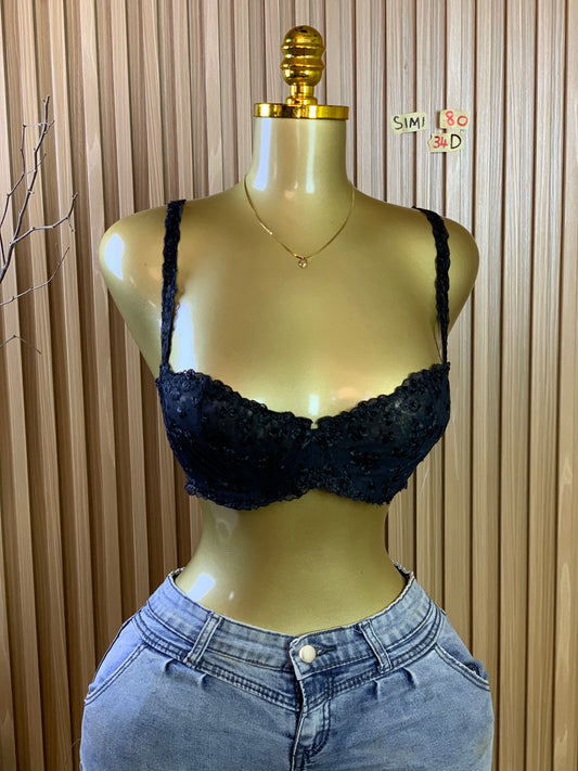 SIMI80 SIZE34D(Black bra only)