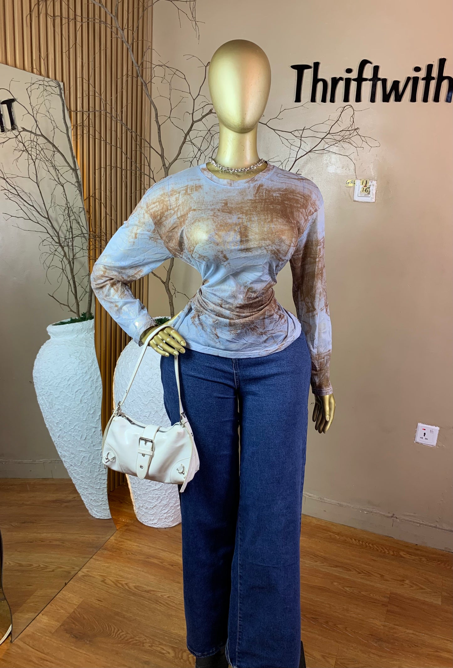 SIZE16 GIRL11 MESH TOP ONLY
