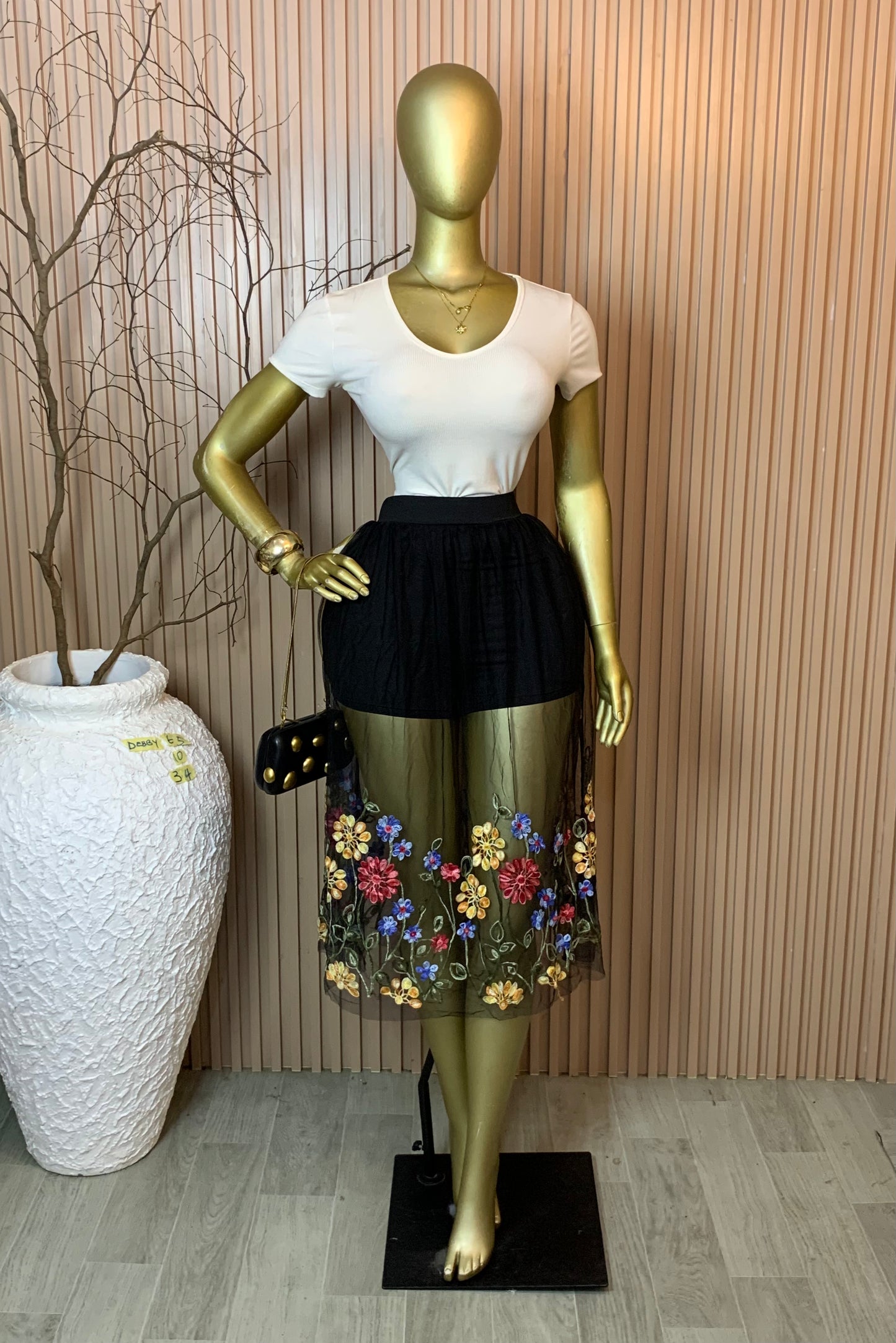 DEBBY65 SIZE10 Length34 Skirt only