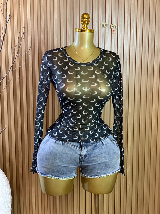 YEMI34 SIZE8(Mesh top)