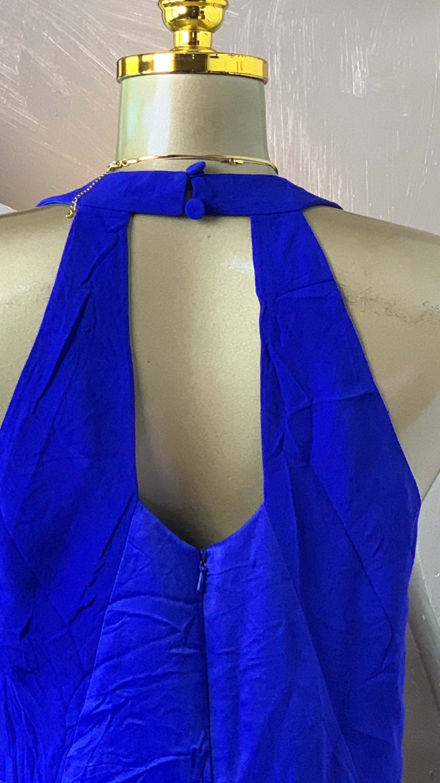 ZILA72 BLUE JUMPSUIT SIZE10 Length59