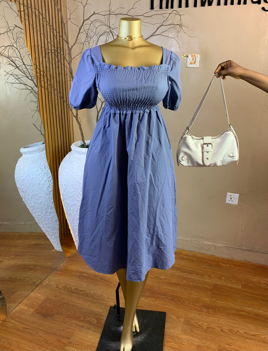 SADE46 SIZE6 Length47 blue drezz