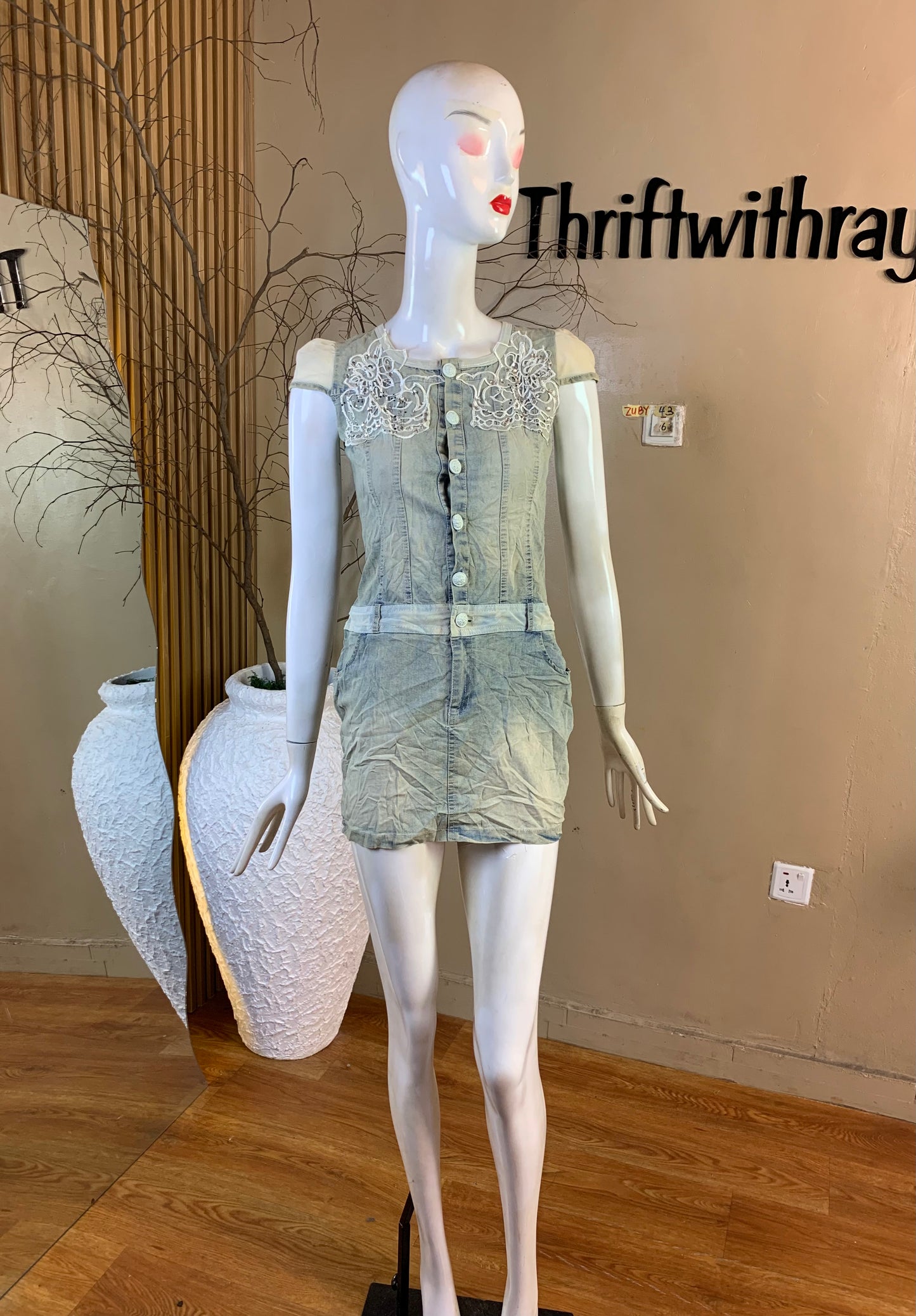 ZUBY43 SIZE6 Denim dress