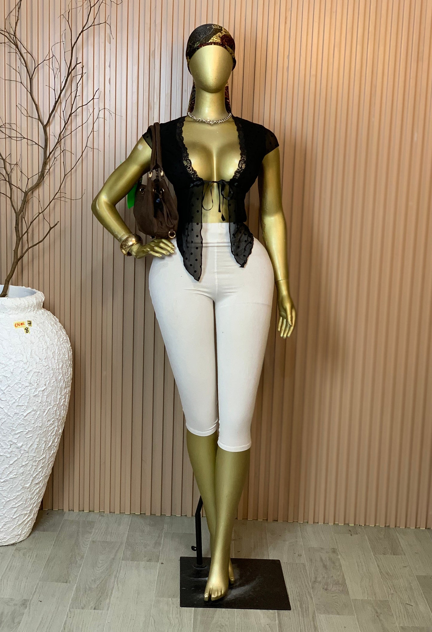 OVAL7 SIZE8&12 black top