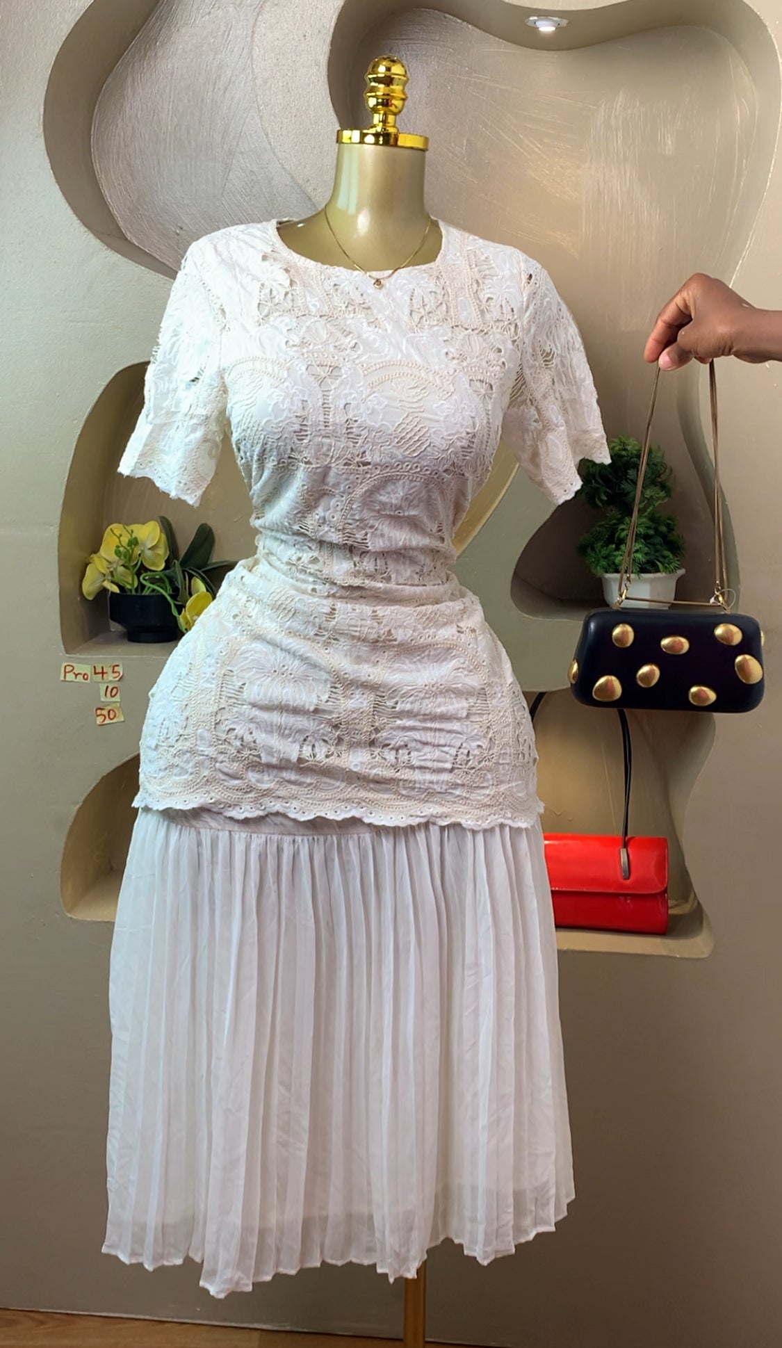 PRO45 SIZE10 DRESS Length50