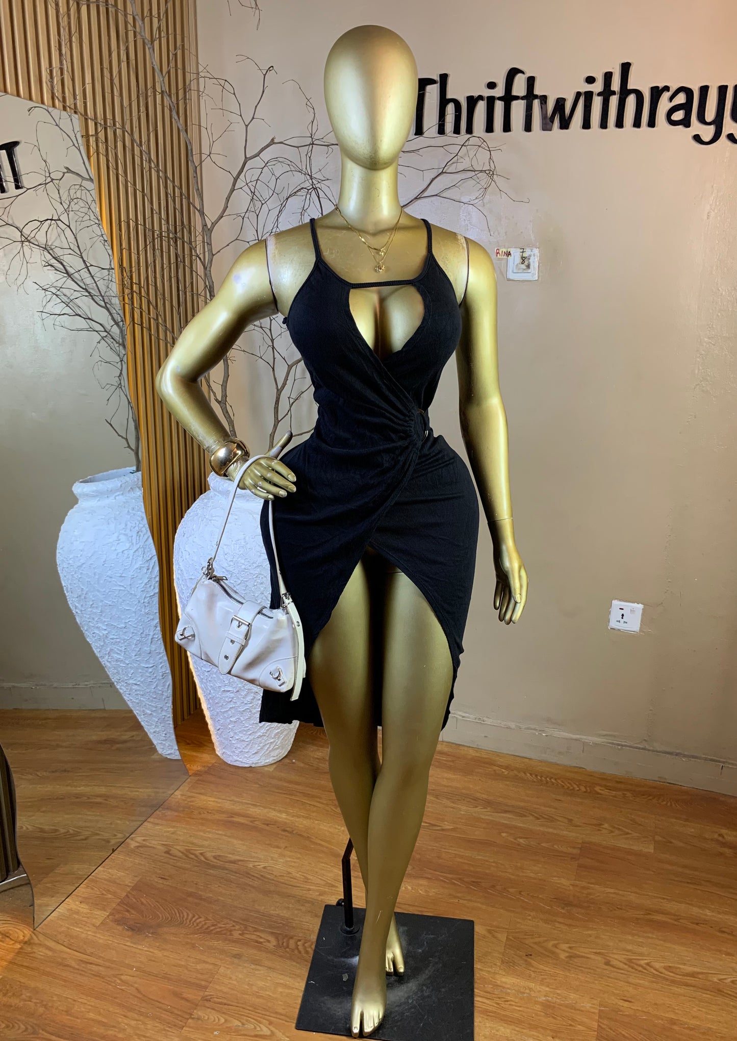 RINA7 SIZE8 black dress
