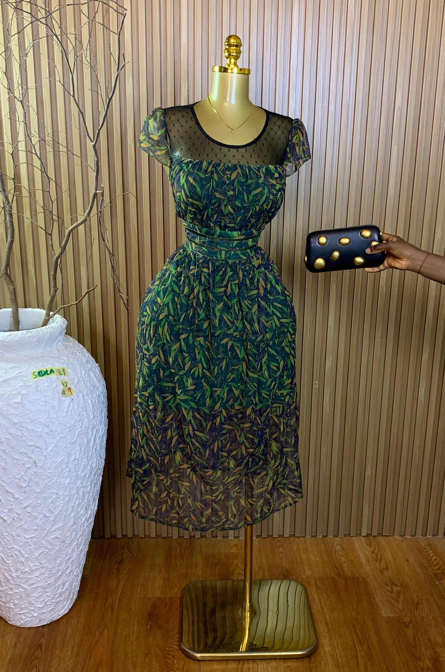 SOLA31 SIZE12 Length49 dress
