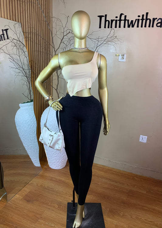 SIZE6 BOLD106 NUDE TOP