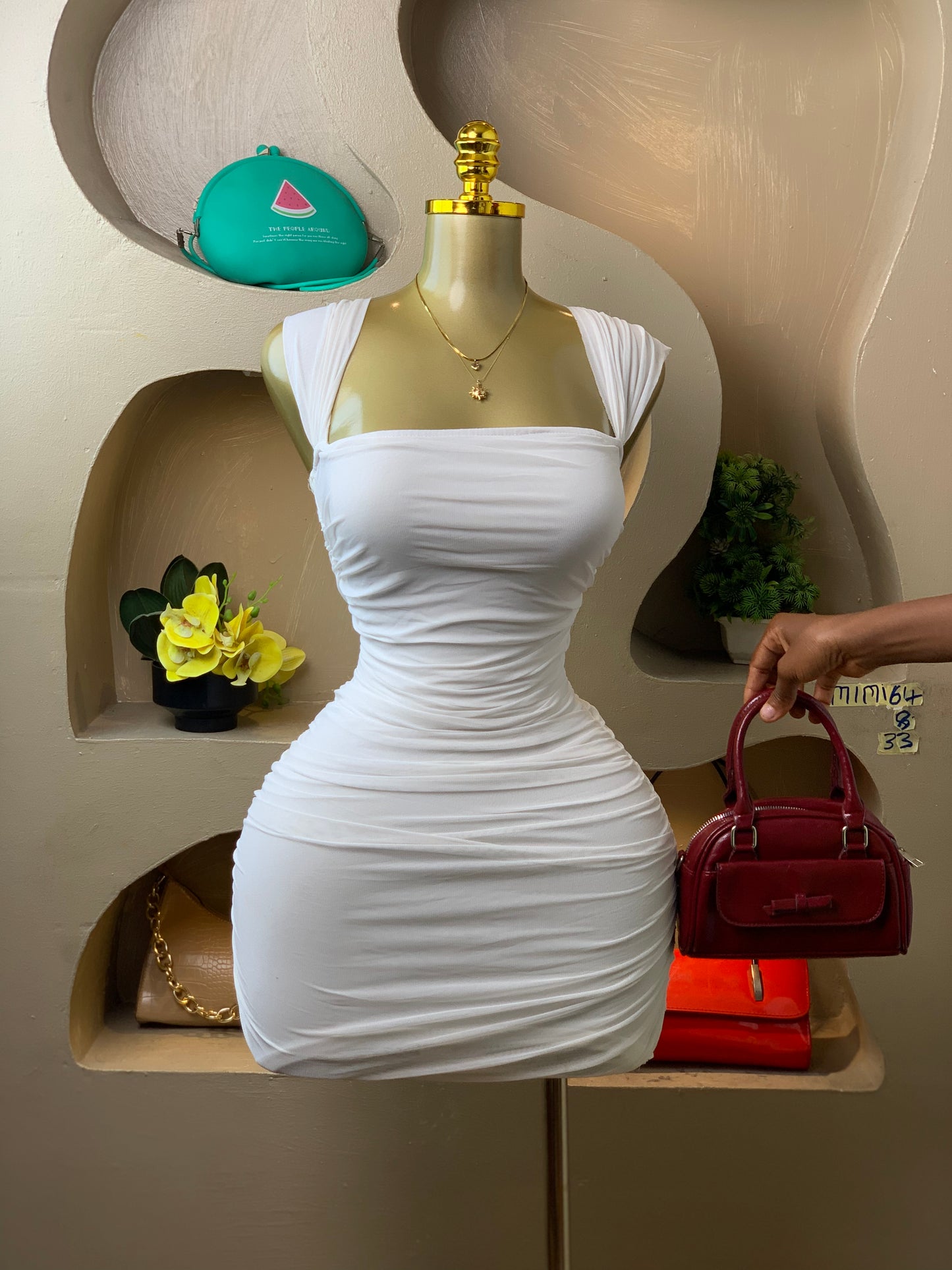 SIZE8 MIMI64 Length33 (white)