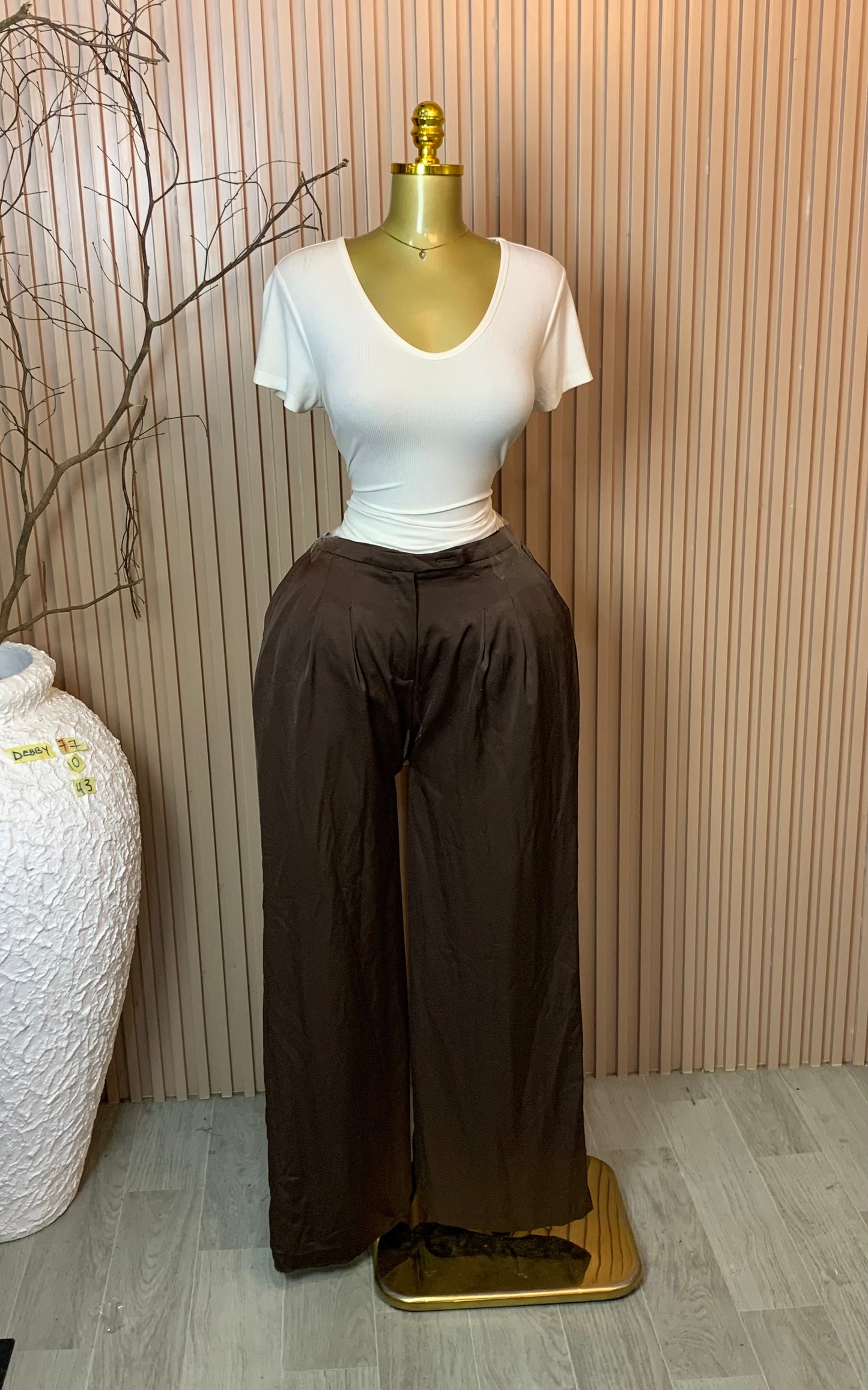 DEBBY77 SIZE10 Length43 corporate pant only